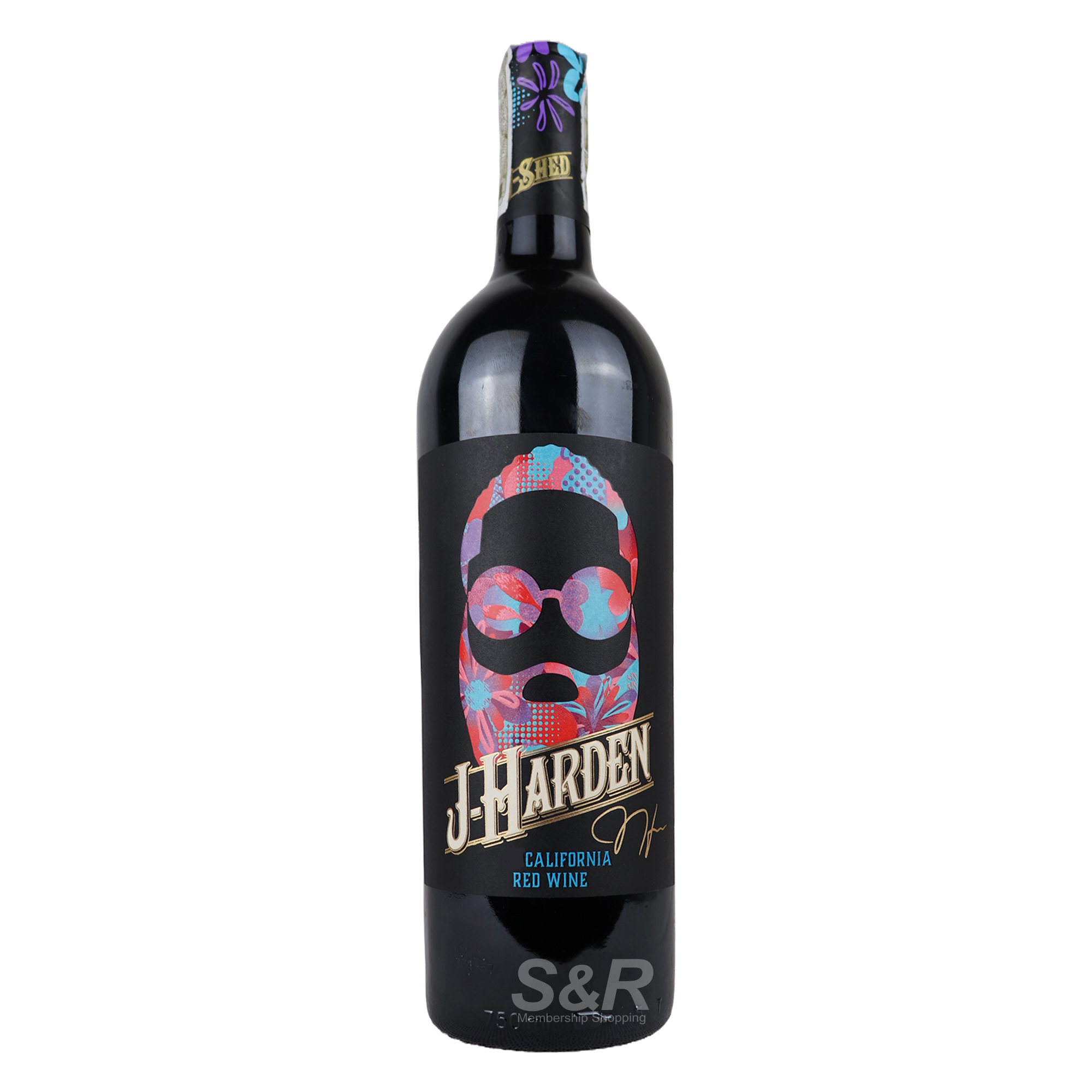 James Harden X J-Shed California Red Wine 750mL James Harden X J-Shed California Red Wine 750mL